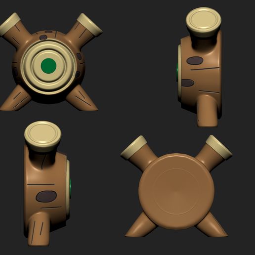 🐉 Pokemon - Rillaboom with 2 poses・ STL File for 3D printing・Cults