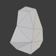LowPolyFaces.png Asymmetrical Low Poly Vase