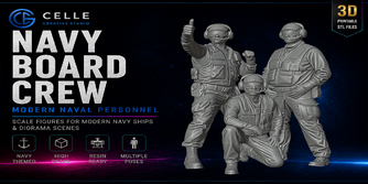 Navy Board Crew - Modern Naval Personnel