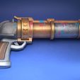 jinx_pistol_painted02.jpg JINX pistol 3D FILE | cosplay accessory for Arcane League of Legends