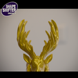 6.png Deer with huge antlers