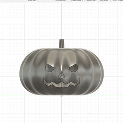 citrouille01.jpg Archivo STL gratis Calabaza de Halloween・Diseño por impresión en 3D para descargar
