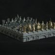4.jpg Medieval Chess Set - 3d Print Model