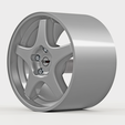 ST4.png Jantes décalées - Chevrolet Corvette ZR1 (1995) - Jantes réelles pour modèles réduits (Fichiers STL avec et sans moyeu)