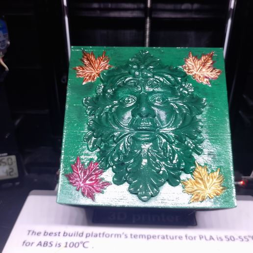 Greenman Tissue Box
