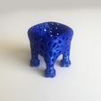 IMG_2195.JPG Voronoi Elephant Bowl # 2