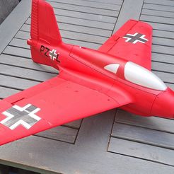 Komet Me163b impreso en 3D