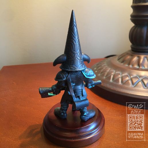 Photo-May-19,-5-21-05-PM.jpg Gnome with Axe, Fantasy Tabletop RPG Miniature or Garden Gnome Statue