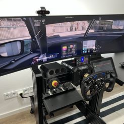 IMG_3110.jpeg 3MF file Wind Simulator Mount and ducts for sim racing & flight sim rigs・3D printable model to download