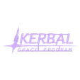 kerbalspaceprogram-Logo.stl Kerbal Space Program Logo