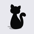 Shapr-Image-2024-01-11-100037.png Cute simple cat silhouette