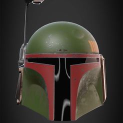 20.jpg STL file Boba Fett Helmet for Cosplay 3D print model・3D printing idea to download