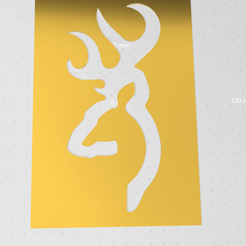 Capture.PNG Fichier STL gratuit pochoir logo cerf・Idée pour impression 3D à télécharger, idy26