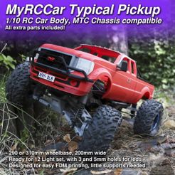 MRCC_TYP_2000x2000_Cults.jpg 3D file MyRCCar Typical Pickup, 1/10 RC Car Body for MTC chassis, both versions・Model to download and 3D print, dlb5
