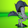 bb0044.png Ben 10 - Blitzwolfer (Benwolf) Modelo 3d para impressão