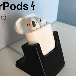 3D file Airpod Patterned Case 🍎・Template to download and 3D print・Cults