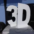 IMG_20171226_211412.jpg 3D - letter with stand- Letters for exhibition.