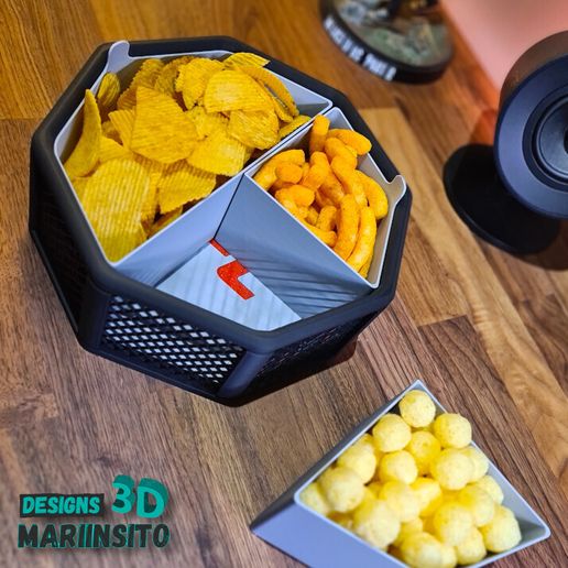 UFC Octagon Snack Bowl - Home - PLA - 3D printed product - фото 9