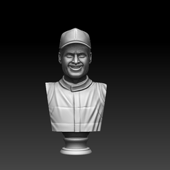Capture.png Файл STL Насер Аль-Аттия 3D модель бюста・Модель для печати в 3D скачать