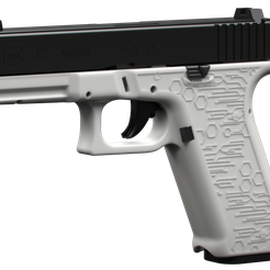Archivo OBJ Pistola Glock 17 9 mm 🔫・Diseño de impresión en 3D para  descargar・Cults