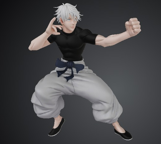👫 gojo・ STL File for 3D printing・Cults
