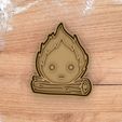 calcifer.jpg 9 cookie cutter pack from Howl's Moving Castle of Ghibli