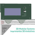 Boitier_Modulaire_Arduino_Ramps_2.5-6.png Electronic case for Arduino Mega 2560 + Ramps 1.4 + LCD 2004 - 3D Modular Systems