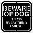 project_20230223_1854465-01.png Funny beware of dog sign beware of dog wall art
