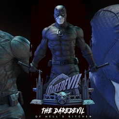 061023-Wicked-DareDevil-Bust-Image-001.png Archivo 3D Wicked Marvel Daredevil Bust: Probado y listo para impresión 3d・Idea de impresión 3D para descargar
