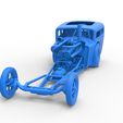 53.jpg Diecast Dragster old school à moteur avant avec coque Version 4 Echelle 1:25