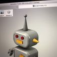 camphoto_684387517.JPG Free STL file Toy Robot・Template to download and 3D print