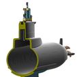 22.jpg Type 209-1200 Submarine 1m long