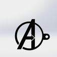 Front-View.jpg Porta-chaves dos Vingadores
