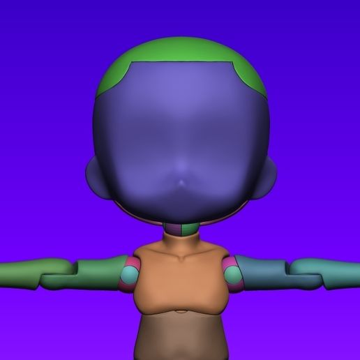 ZBrush-Document4.jpg Chibi Nendo doll articulated body