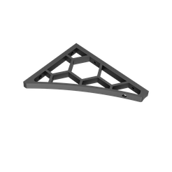 Mensula_2023-Sep-17_03-35-59AM-000_CustomizedView14988307204.png STL file Reinforced Hexagonal Bracket 200x150 (mm) for shelves from 20cm to 35cm・3D printing idea to download