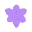 crocus.stl Free STL file Crocus, Forget-me-not, flowers・3D printer design to download