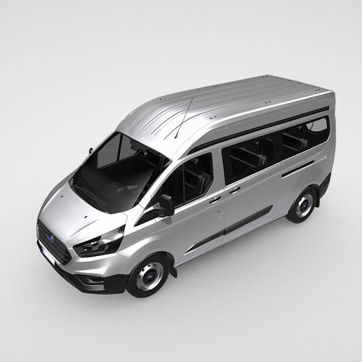 🚙 Ford Transit Custom Kombi H2 320 L2・ STL File for 3D printing