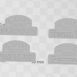 Capture 2.JPG Archivo STL gratis El equipo de Logos CAMEL TROFEO 1/10 (escala rc, crawler)・Diseño de impresión 3D para descargar