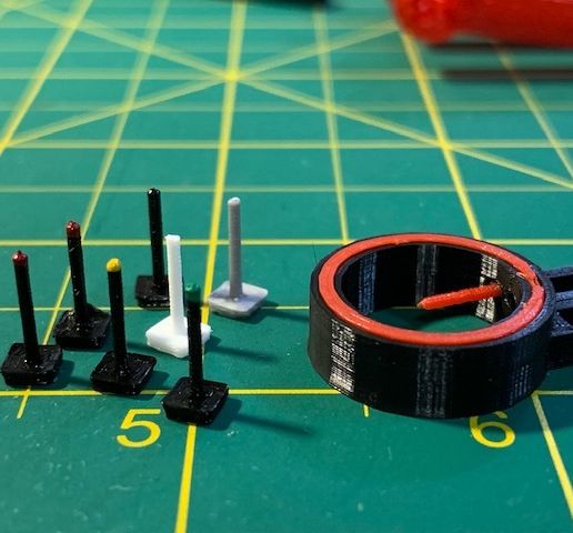 Different_Pins.jpg Miniature Compound Bow ADJUSTABLE Sights