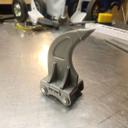 🚜 1/14 Volvo EC160 excavator ripper tooth, ripper・ STL File for 3D ...