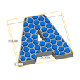 A-Size.png Fidget 3D Honeycomb Letters - ABC
