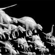 dinosaurs_collection_8.jpg Dinosaurs Pack obj and stl file for game - Dinosaurs unity3d - Dinosaurs ue5 - Dinosaurs ue6