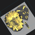 cura1.png Cyberpunk Plague doctor raven mask v2. File for printing.