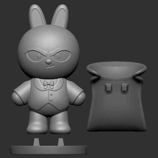 K-POP・アジア stray kids do it evil skzoover. leebit 🐇 SKZOO EVIL LEEBIT STRAY KIDS KPOP・ STL File for 3D printing・Cults
