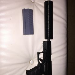 e16681f3540800589caaccb06545a237_display_large.JPG Free STL file AIRSOFT SUPPRESSOR Loads of versions (Improved version of my previous design)・Template to download and 3D print