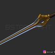 02.JPG Fire Emblem Awakening Falchion Sword - Weapon for Cosplay
