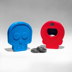 skull-bottle-opener_02.jpg STL file Bottle Opener・3D print object to download