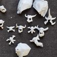 GGruntPrinted-Parts02.jpg R3D Supports for Orcs on Wild Boar
