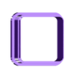 Square 35mm.stl Square clay cutter | Digital STL file | sharp cutter | 7 sizes | polymer clay cutter | Square 1