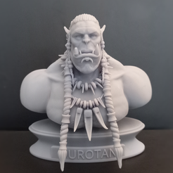 render_front.png Durotan Bust (World of Warcraft)